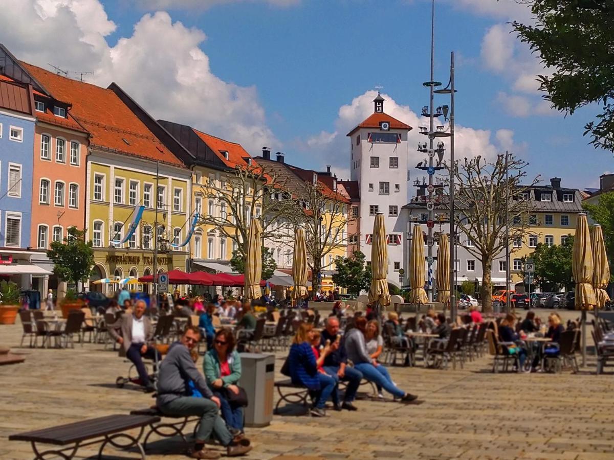 Ferienwohnung Gartenglueck Traunstein Esterno foto